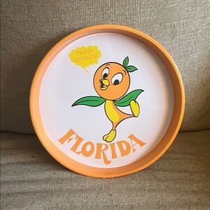 Disney Pink and White Tray